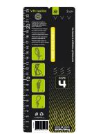 VN-020004 Карповый поводок в оплетке 20lb VN tackle Wide Gape Rig K1 №4, 3шт